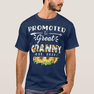 Camiseta Promovido ao Excelente Granny Est 2022 Floral Firs