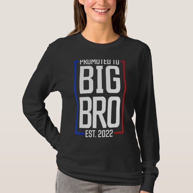 Camiseta Promovido Ao Grande Irmão 2022 Big Bro Em Breve A  (Frente)