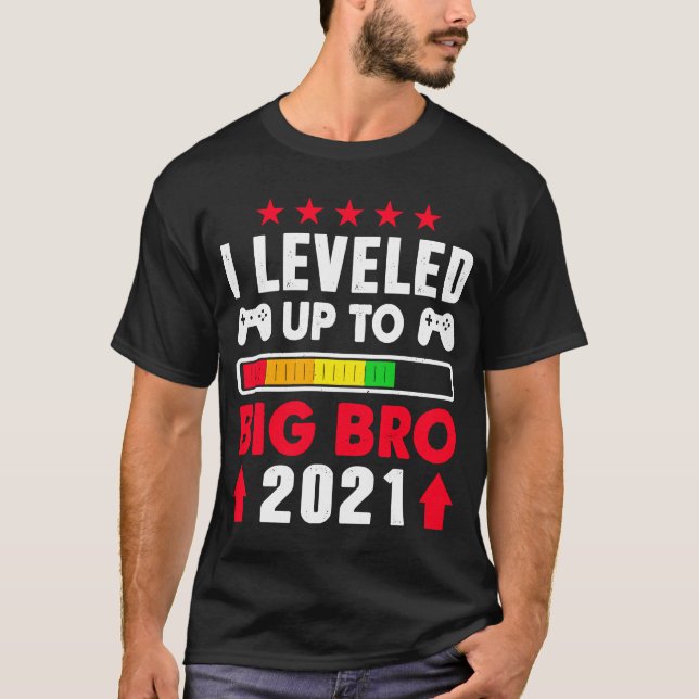 Camiseta Promovido Ao Grande Irmão Est 2021 Levado A Grande (Frente)