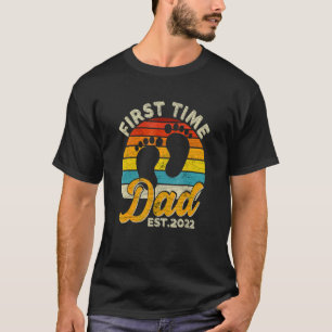 Camiseta Promovido Ao Novo papai Da Primeira Vez No Dia Pai