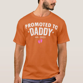 Camiseta Promovido ao Pai 2021 em breve para ser Pai Hus Gi
