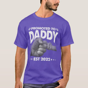 Camiseta Promovido ao Pai 2022 presente engraçado para o no
