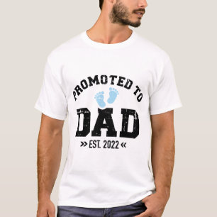 Camiseta Promovido ao pai 2022 T-Shirt