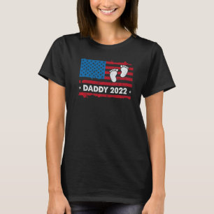 Camiseta Promovido Ao Pai Pai 2022 Pela Primeira Vez Novo P