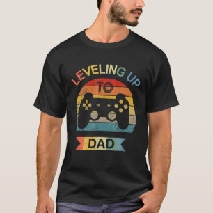 Camiseta Promovido Ao Pai Pai 2022 Video Gamer Pela Primeir