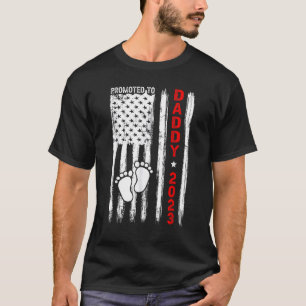 Camiseta Promovido Ao Pai Pai Da Primeira Vez No  Do Est 20
