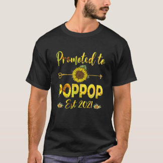 Camiseta Promovido Ao Pop No Leste De 2021 Girassol