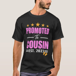Camiseta Promovido Ao Primo 2023 Cute Será Um Grande Cou