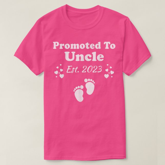 Camiseta Promovido ao Tio Est (Frente do Design)