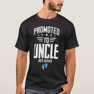 Camiseta Promovido ao Tio Est 2023 É uma gravidez infantil
