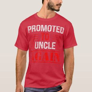 Camiseta Promovido Ao Tio Novamente Sexo Revela Grávida.