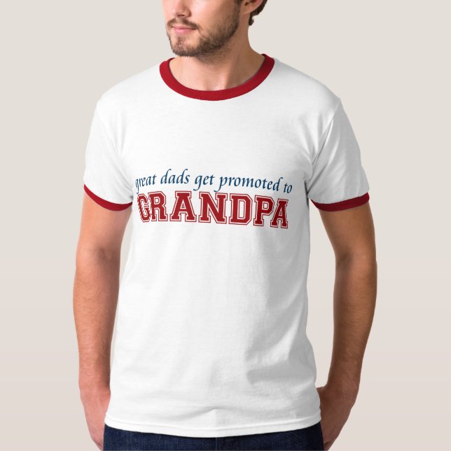 Camiseta Promovido ao vovô (Frente)