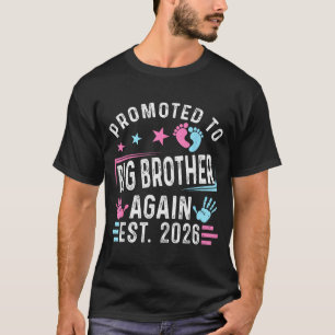Camiseta Promovido Para Big Brother Novamente Est. 2026 Vin