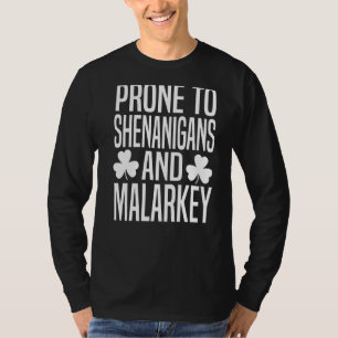Camiseta Prona Para Shenanigans E Dia de São Patrício De Ma