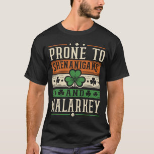 Camiseta Prona para Shenanigans e Dia de São Patrício de Ma