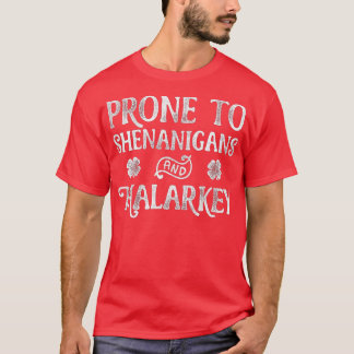 Camiseta Prona Para Shenanigans E Dia de São Patrício De Ma