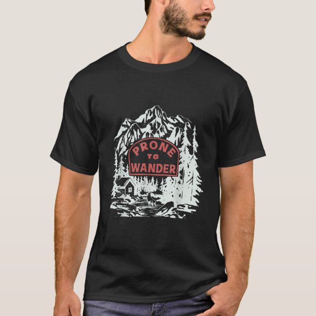 Camiseta Prone to Wander T Shirt (Frente)