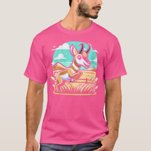 Camiseta Pronghorn Hunter Animal Hunt Rifle Antelope Huntin