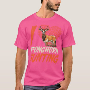 Camiseta Pronghorn Hunter Animal Hunt Rifle Antelope Huntin