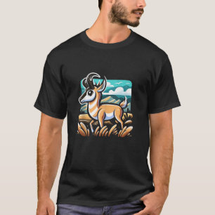 Camiseta Pronghorn Hunter Animal Hunt Rifle Antelope Huntin