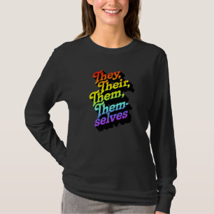 Camiseta Pronomes Eles Deles Seus Orgulho