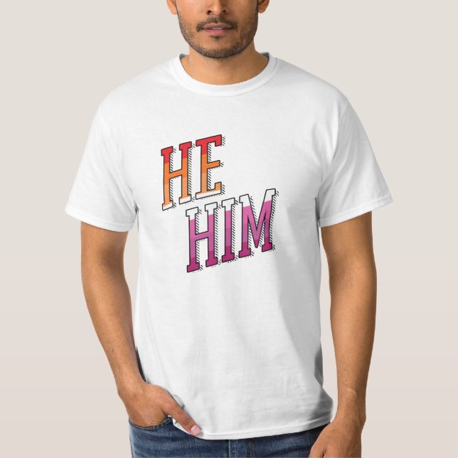 Camiseta Pronomes Lesbicas Ele Dele (Frente)