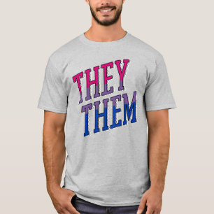 Camiseta Pronounes Bissexuais Eles