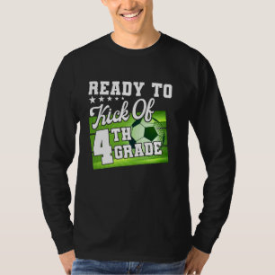 Camiseta Pronta para Chutar Futebol do 4º ano Primeiro dia
