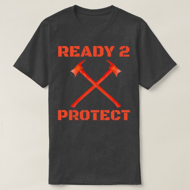Camiseta Pronto 2 Proteger 1 (Frente do Design)