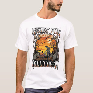 Camiseta Pronto Desde o Último Carrinho de Compras de Zumbi
