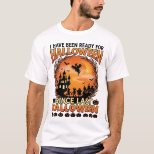 Camiseta Pronto Halloween Desde o Último Fantasma do Castel
