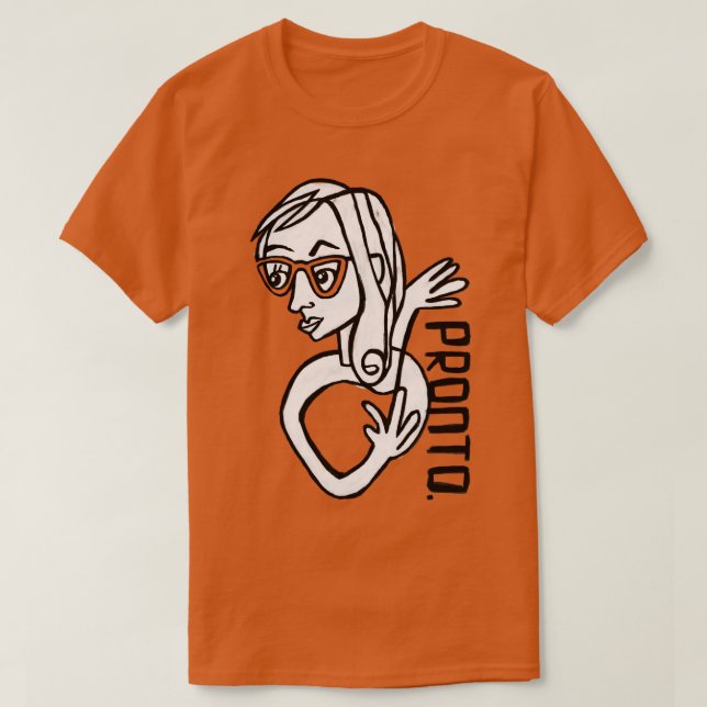 Camiseta Pronto Italiano (Frente do Design)