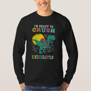 Camiseta Pronto para arrasar o jardim de infância