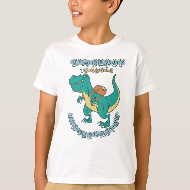 Camiseta Pronto para arrasar o jardim de infância (Frente)