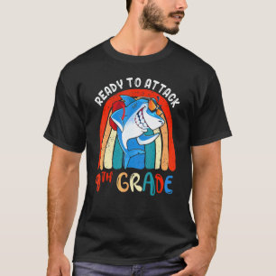 Camiseta Pronto Para Atacar Nono Professor Da 9ª Série De V