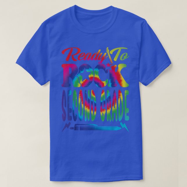 Camiseta Pronto Para Atingir O Segundo Ano De Volta Ao Cora (Frente do Design)