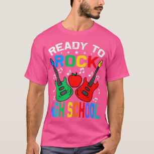 Camiseta Pronto Para Balançar O Segundo grau De Volta À Esc