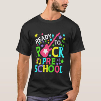 Camiseta Pronto para Balançar Pré-escola Volta às Aulas Pro