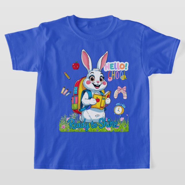 Camiseta Pronto para Brilhar, Aluno da Primeira Série! (Postura )