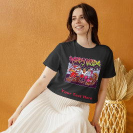 Camiseta Pronto para Camisa-T de Jogo de Boxing