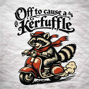 Camiseta Pronto para causar um rebuliço