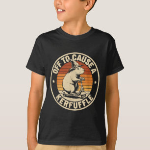 Camiseta Pronto para causar um tumulto meme de piada engraç