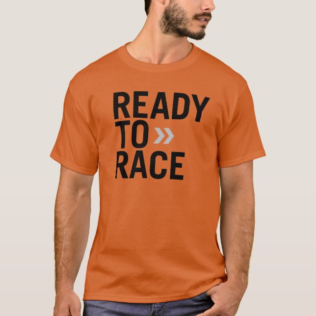 Camiseta pronto para correr (Frente)