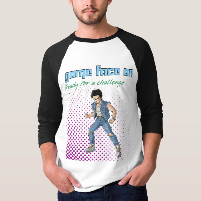 Camiseta Pronto Para Desafiar  (Frente)