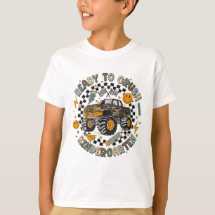 Camiseta Pronto para Detonar no Jardim de Infância de Volta