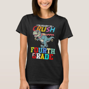 Camiseta Pronto Para Detonar no Quarto Ano Primeiro Dia de