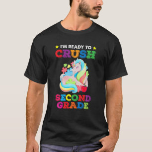 Camiseta Pronto Para Esmagar Autismo De Grau De Segundo Uni