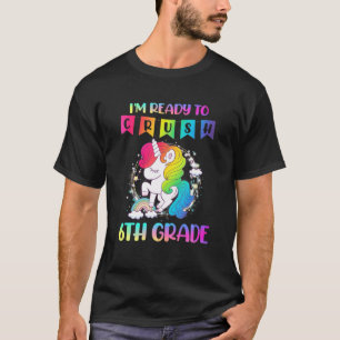 Camiseta Pronto Para Esmagar O 6 Grau Corno Do Unicórnio De