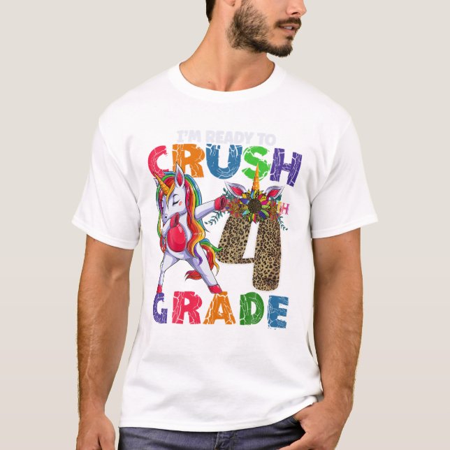 Camiseta pronto para esmagar o Dabbing de 4º grau (Frente)