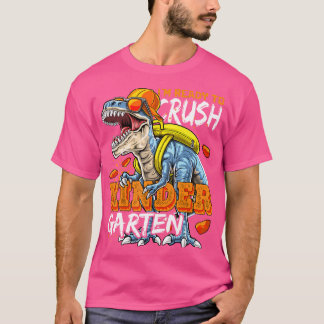 Camiseta Pronto Para Esmagar O Dinossauro Do Jardim De Infâ